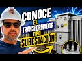 Como es el transformador tipo subestación / Conócelo / Explicación rápida ⚡️ #electrical #work