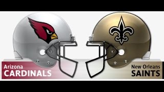 Arizona cardinals vs new orleans saints hof game 2012