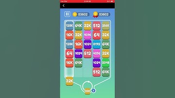 NUMBER TILES. MERGE PUZZLE. So far, such a record. #games #gameplay #gaming #puzzle