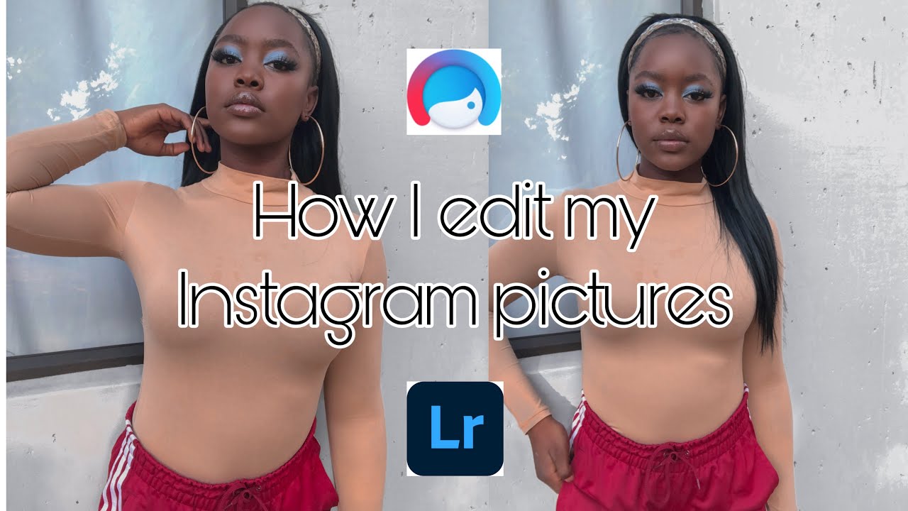 HOW I EDIT MY INSTAGRAM PICTURES FACETUNE & LIGHTROOM white