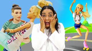 Puppen Videos auf Deutsch. Barbie und Ken bei Doktor Aua. Spielspaß mit Barbie