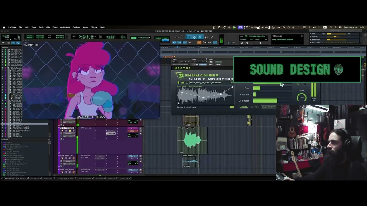 O MUNDO [SEM FILTRO] DE ANY MALU - SOUND DESIGN MONSTER BOXER VOICE CREATION