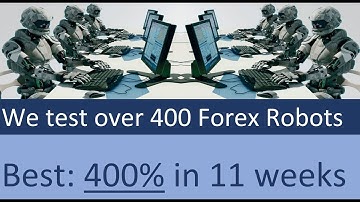 400 Forex trading Robots traded live. See 400% results plus the settings, currency & EA information
