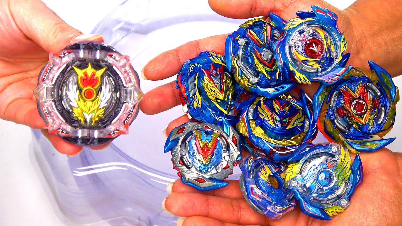 GREATEST RAPHAEL vs ALL VALKYRIE BEYS Beyblade Burst Evolution Battle