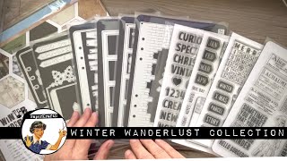 Winter Wanderlust Collection by Esther Glas for ELIZABETH CRAFT DESIGNS