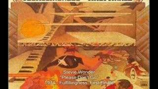 Video thumbnail of "Stevie Wonder - Please Don't Go"