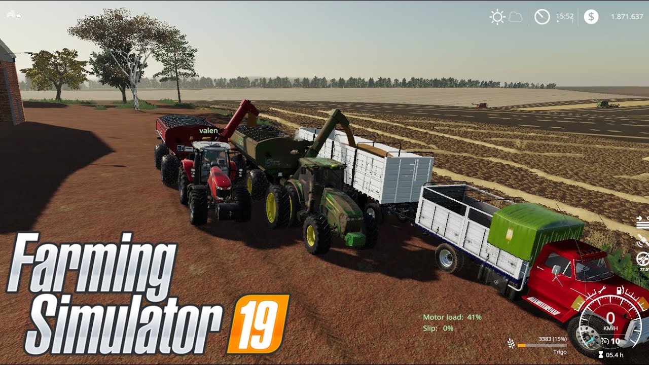 FIN DE SOJA Y COMENZAMOS EL TRIGO | MULTIPLAYER | FARMING SIMULATOR 19 ...