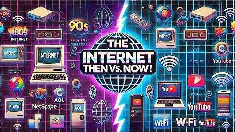 How the Internet Changed from the 80s to the 2000s