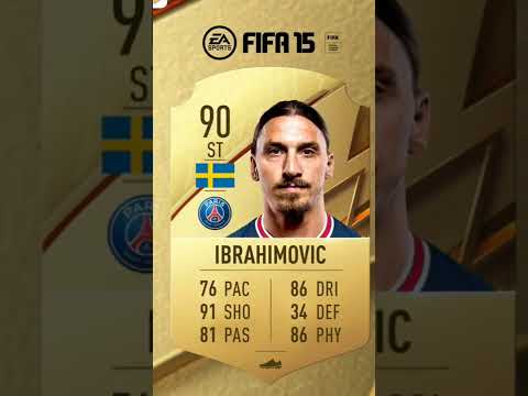 مراحل تطور زلاتان براهيموفتش في الفيفا