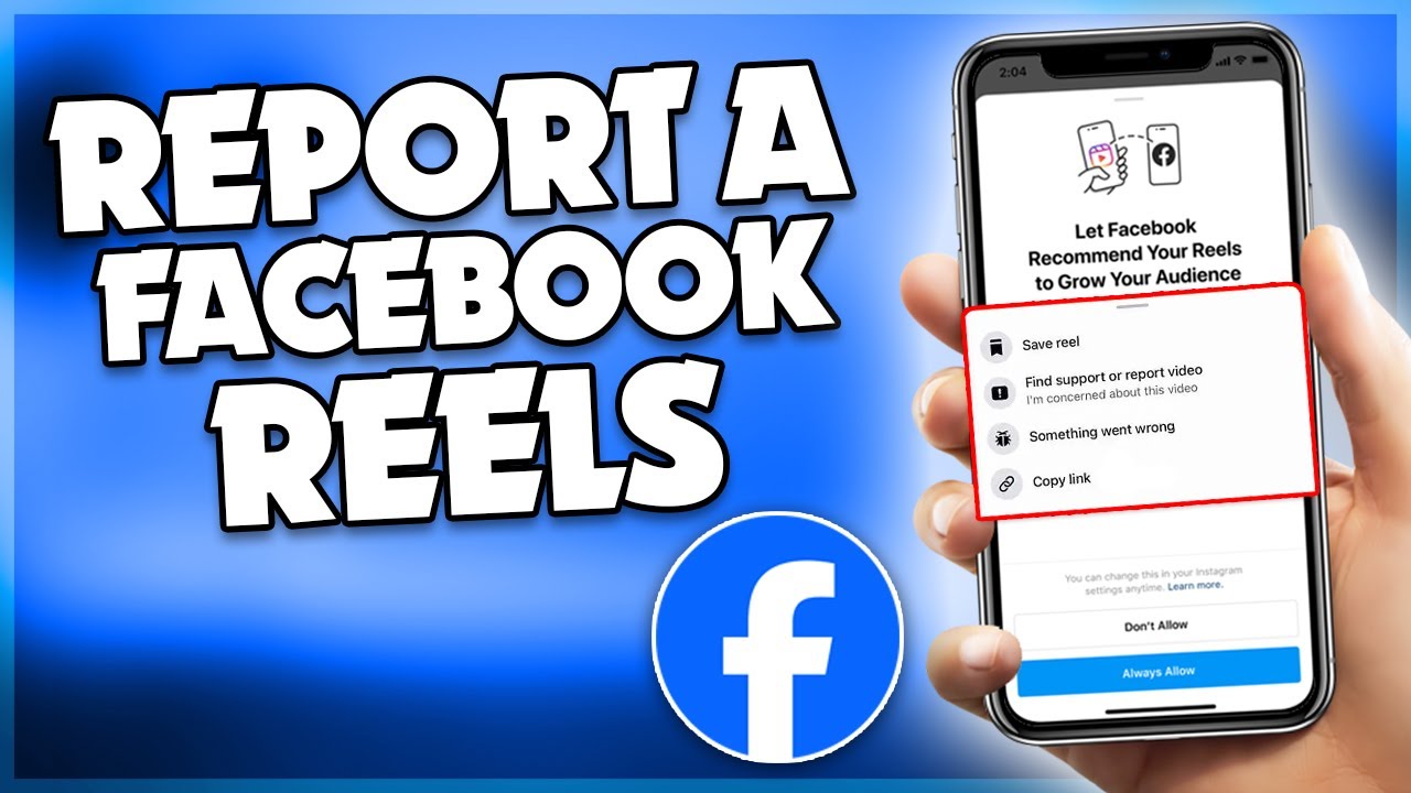 how to report a Facebook reels | F HOQUE | - YouTube