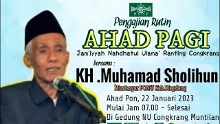 pengajian rutin ahad pagi sareng simbah kh Muhammad solihun.. dari geger tegalrejo magelang