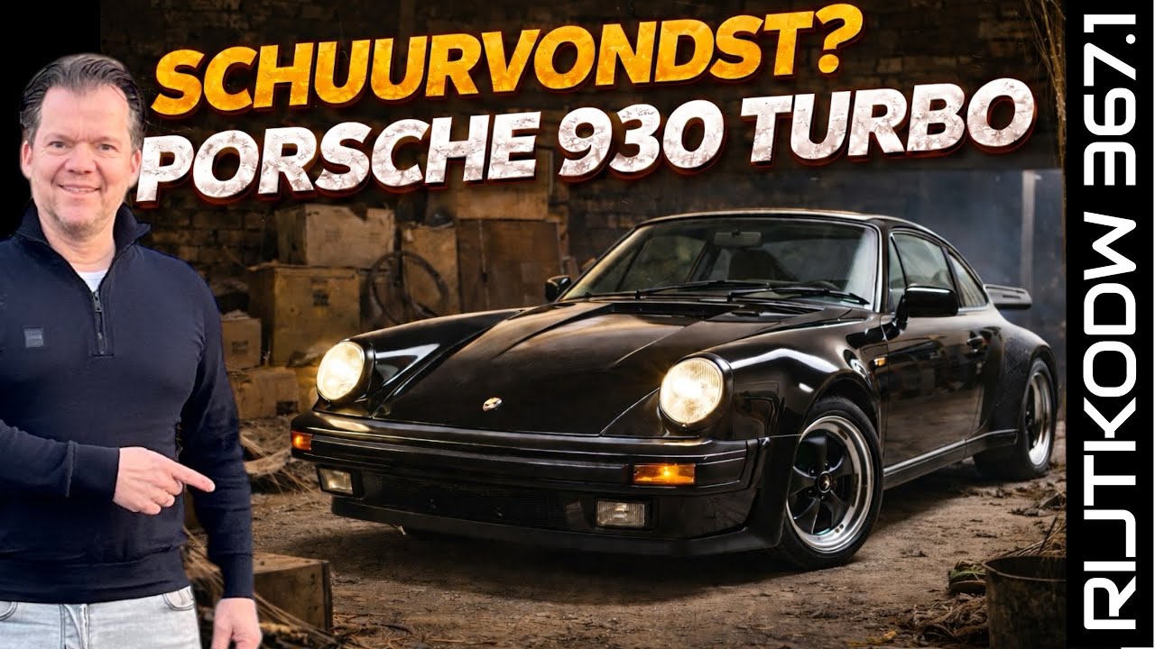 Dikke auto's ophalen Peperdure 930 Turbo uit oude schuur & Golf 8R 2023 | Sexy koffer montage op RS6