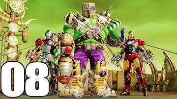 Marvel Realm of Champions AMAZING HULK FIGHT Gameplay