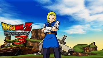 Dragon Ball Z Budokai 3 Kid Trunks vs Android 18