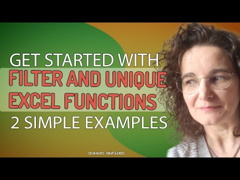 How to search your data quickly using the FILTER and UNIQUE Excel functions   Two simple examples