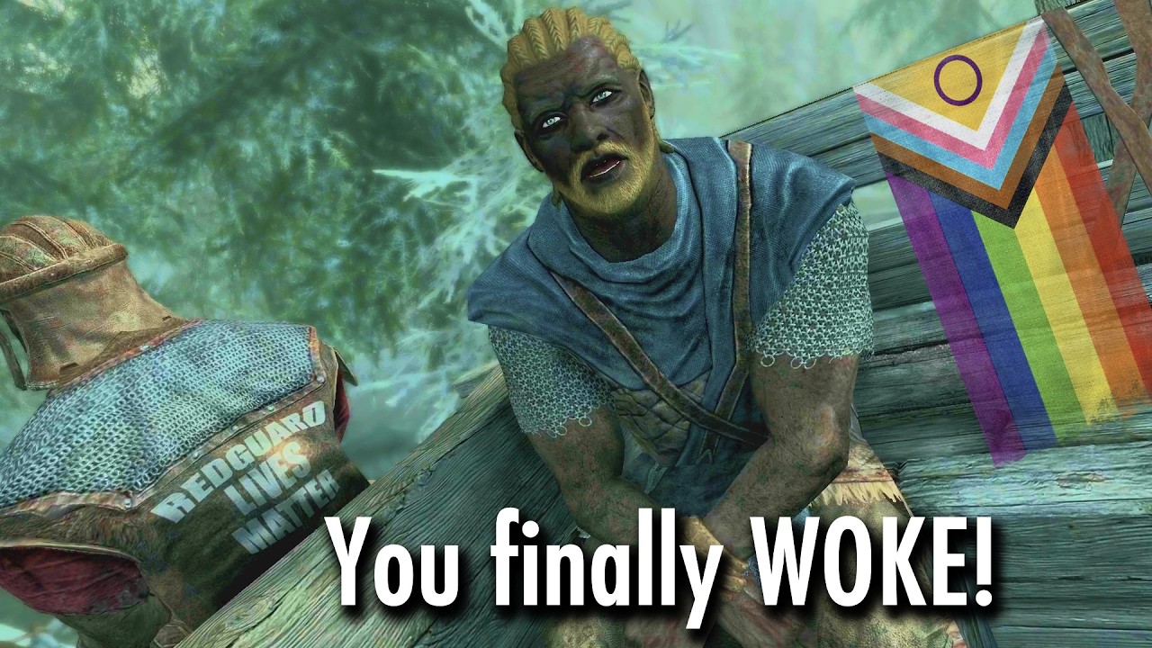 Skyrim But It's A Modern Game