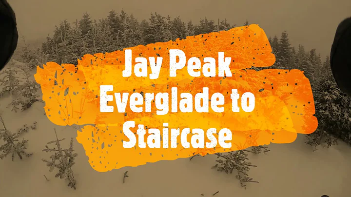 Jay Peak - Upper Everglade and Staircase Glade