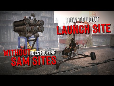 Loot LAUNCH SITE Without Destroying SAM Sites | Minicopter Tutorial | RUST