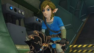 Mario Kart 8 Deluxe - BotW Link & Master Cycle Zero + Paraglider Gameplay