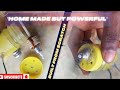 ''''HOW TO BUILD A DIY 4-POLE BRUSHED DC MOTOR FROM SCRATCH.''