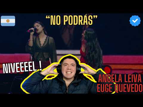 (REACCION) Angela Leiva, Eugenia Quevedo - No Podrás (En Vivo)