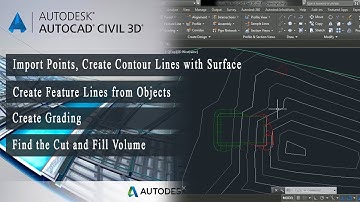 How to Calculate Surface volume - Autocad Civil 3D