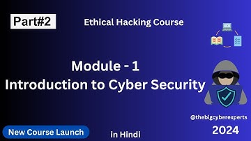 [ Hindi ] Introduction to Cyber Security || What is Hacking? || Part#1