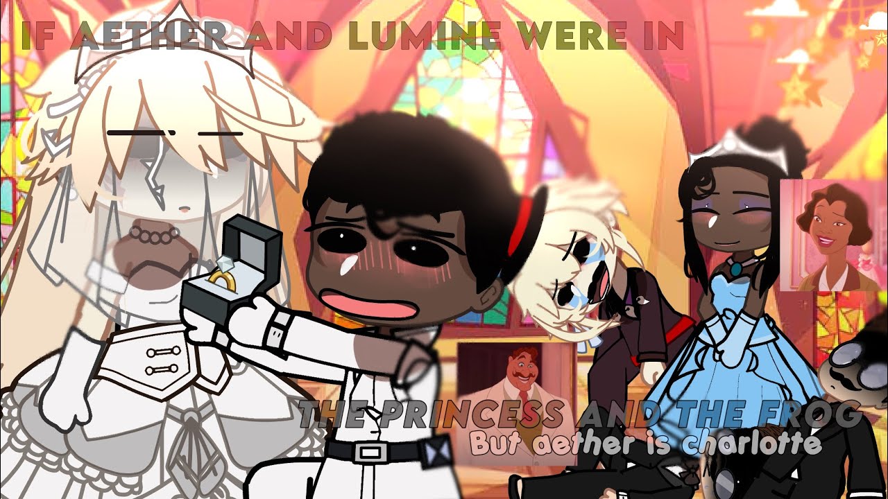 Charlotte Roth Aether If aether and lumine were in “The princess and the frog” but aether is ...