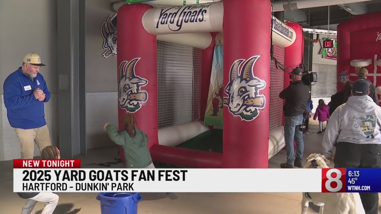 The Hartford Yard Goats kicked off the 2025 season at Dunkin' Park on