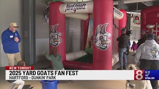 The Hartford Yard Goats kicked off the 2025 season at Dunkin' Park on Saturday