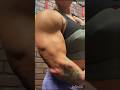 Growing Biceps 💪🏻🔥💪🏻 Trish Wood ifbb biceps workout & flexes #domination #femalestrength #motivation