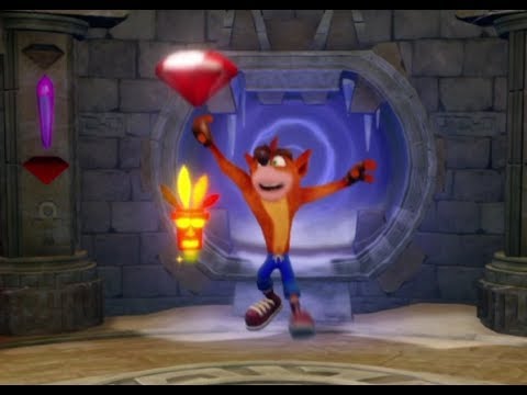 Crash Bandicoot 2: Get Red Gem (Snow Go)