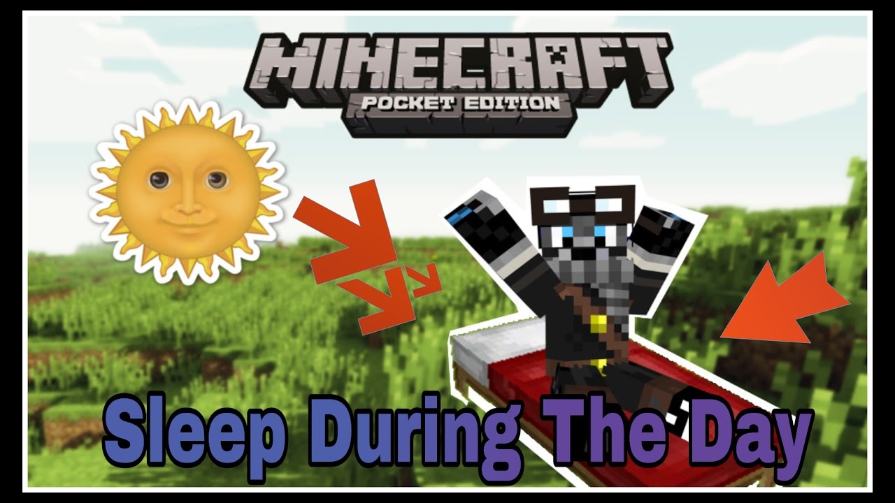 Sleep During The Day In Minecraft (No Mods/Addons) | MCPE DIYs