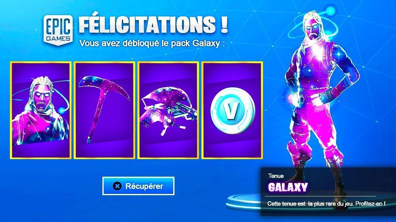 *TUTO* AVOIR LE SKIN "GALAXY" GRATUITEMENT sur FORTNITE ! (Glitch