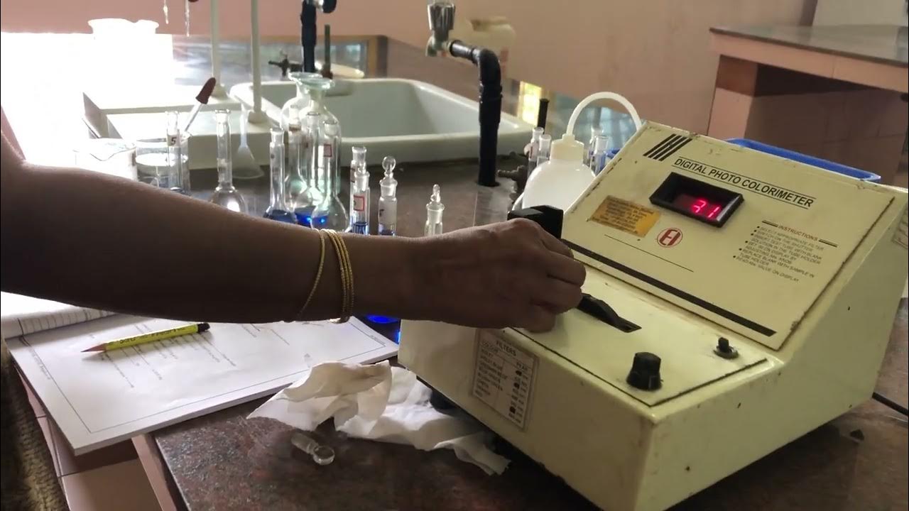 COLORIMETRY EXPERIMENT, VTU CHEMISTRY CYCLE LAB EXPERIMENT YouTube
