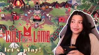 🐑 Let’s Build a Cult, But Make It Cute and Cozy? | CULT OF THE LAMB | first hour gameplay & chill!