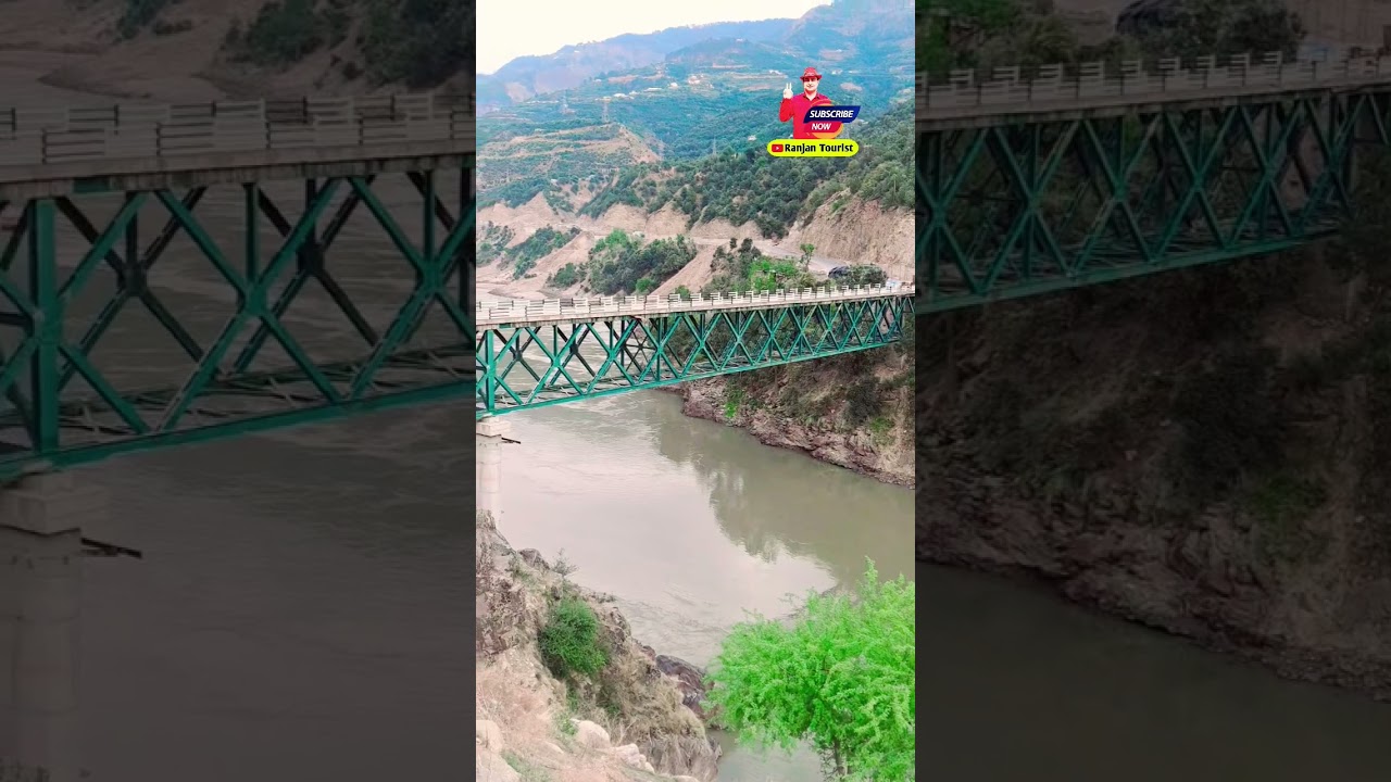 Chenab River View J & K India 🇮🇳 💝