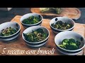 MASTERCLASS: 5 RECETAS con BROCOLI || Cómo cocinar BROCOLI