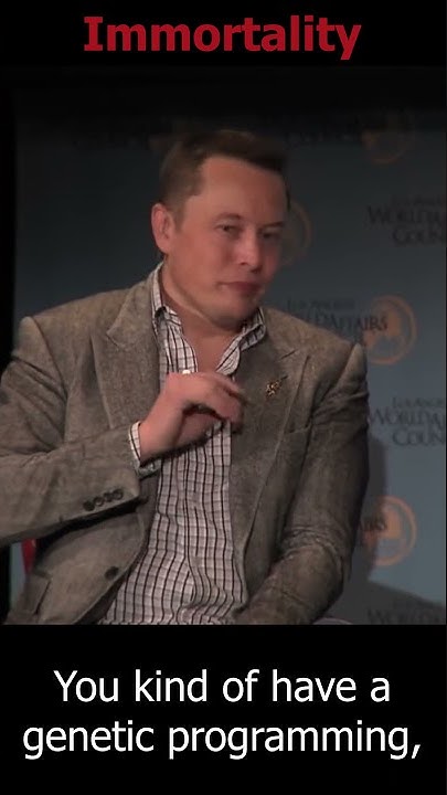 Elon Musk on Immortality - YouTube