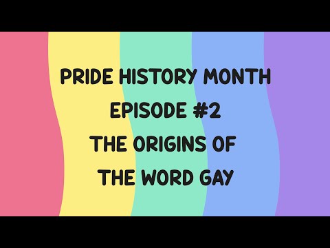 BNP Paribas in Canada - The origins of the word Gay 