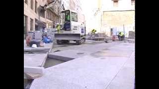 Avances en la peatonalización de la calle Cádiz de Santander