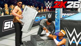 WWE 2K26 MyRISE But I INJURE EVERYBODY!