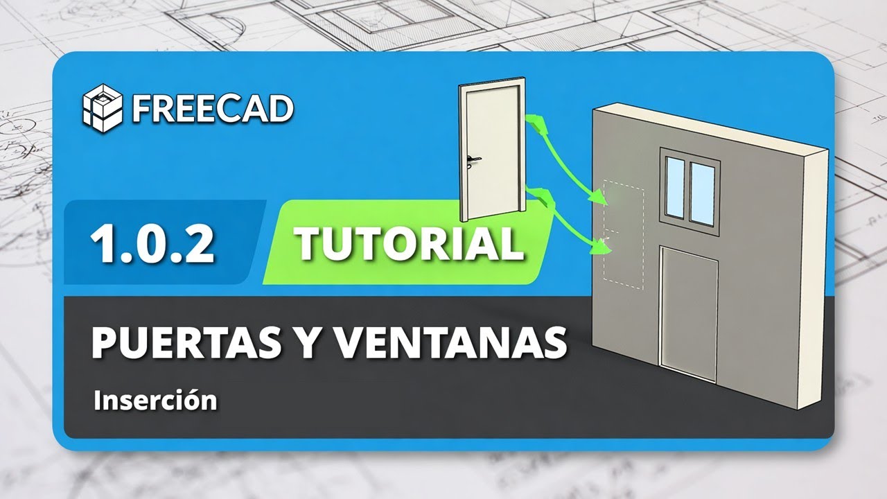 INSERTANDO PUERTAS Y VENTANAS | TUTORIAL PLANOS DE VIVI… — Transcript