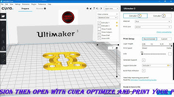 Solidworks for 3D Printing using ultimaker cura