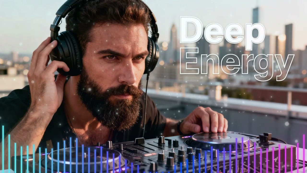 Deep House Energy Mix 2025 🎵  Emotional Vocal & Nu Disco Chillout for Relax, Study and Work