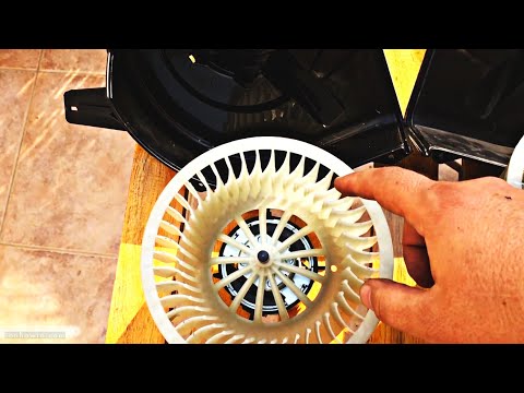 VW Polo Blower Motor Hack - modify LHD motor to install in RHD car (RHT and LHT)