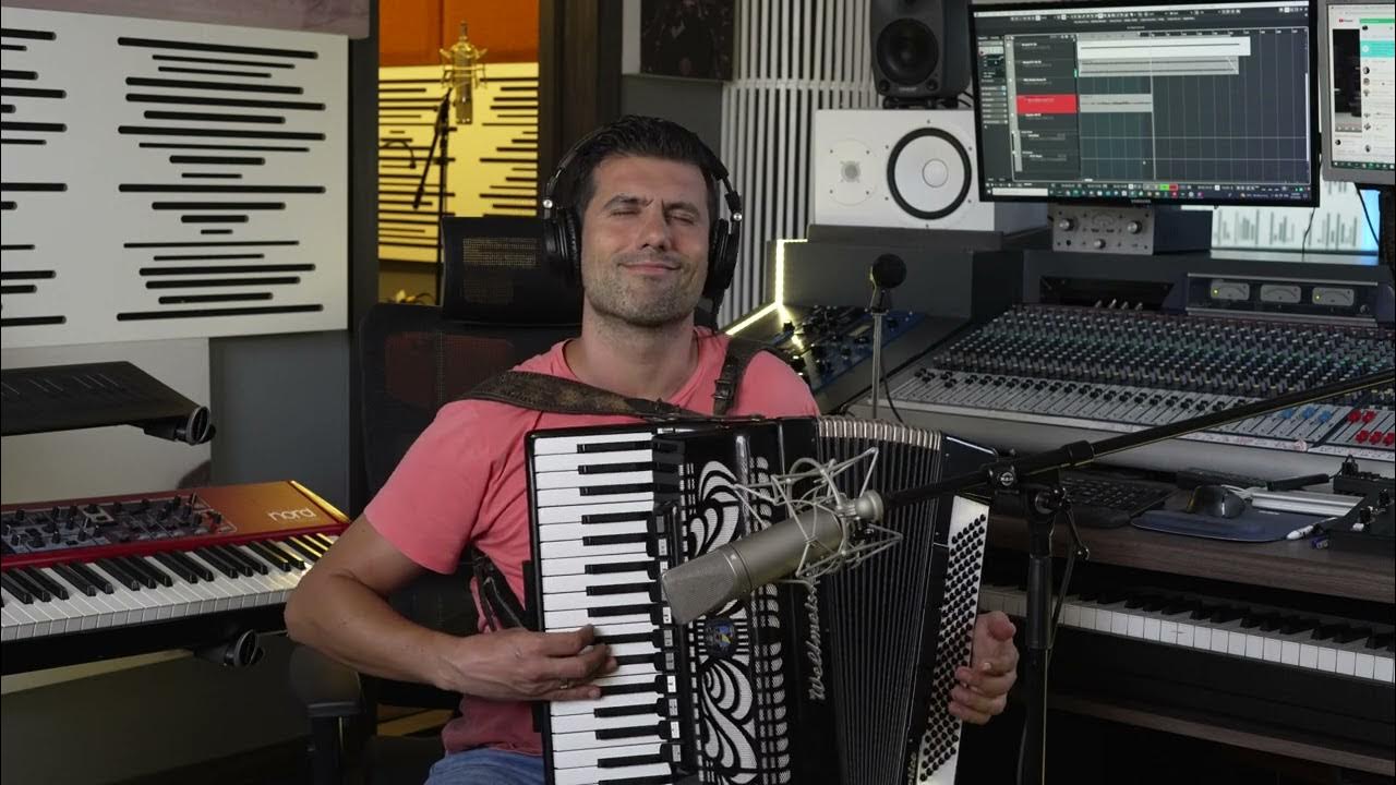 Zen Accordion Recording for Divine Relaxation Music Channel YouTube