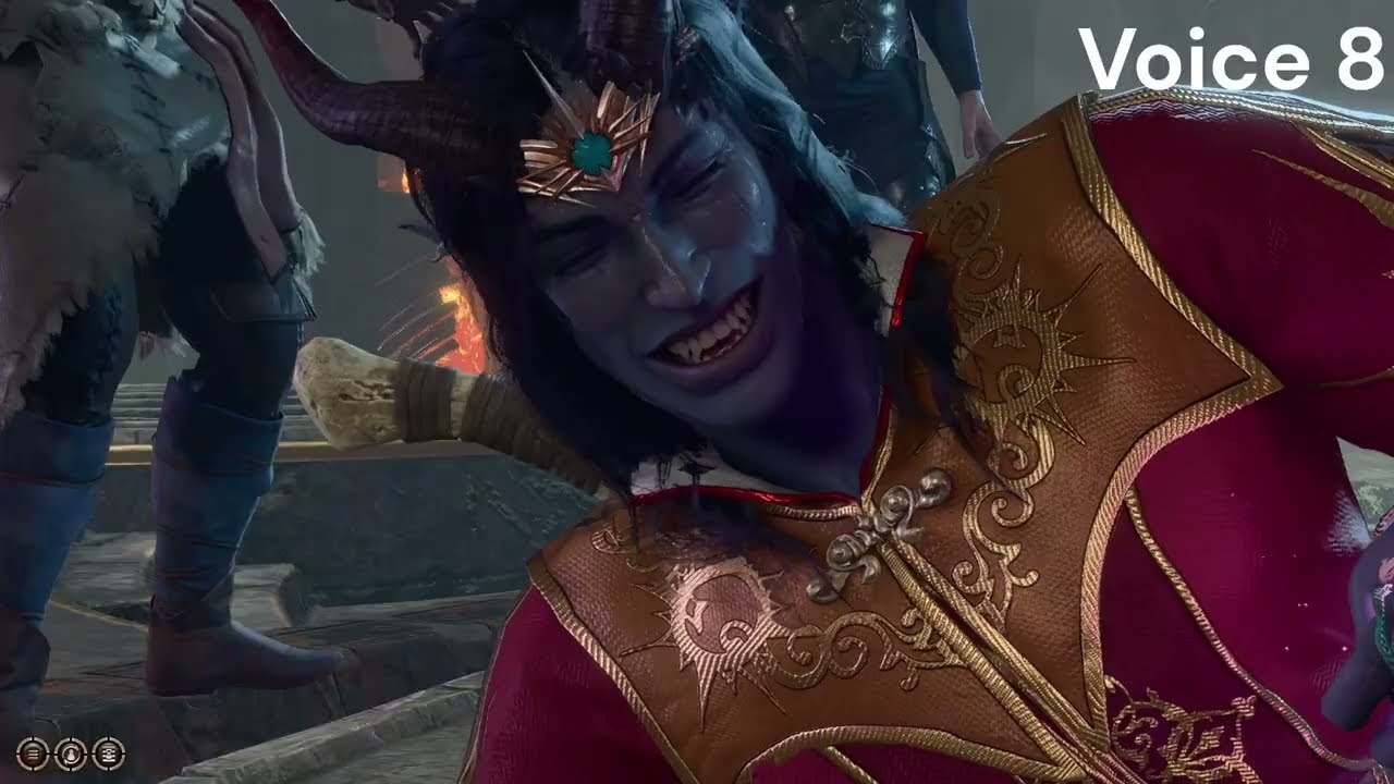 Baldur's Gate 3 - Tav Laughing (All Voice Types)