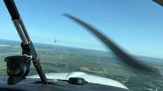 The Mooney increases to ludicrous speed on the Visual Approach in Janesville