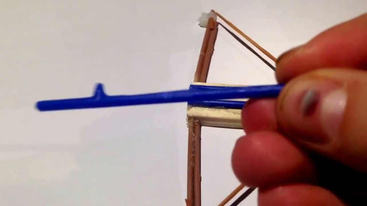 Selbst gemachte mini Armbrust¥¥¥ YouTube